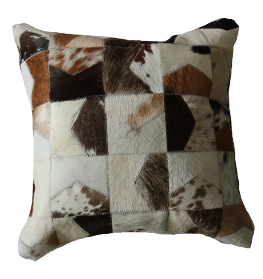 300496 Coussin Peau de Vache Cowhide Pillow BIG SIZE Collection Quebecuir Premium