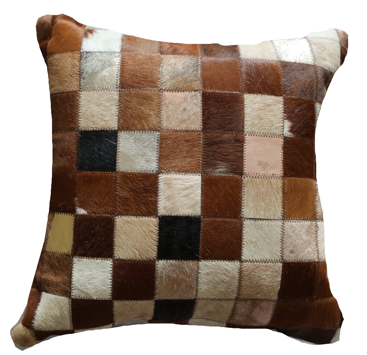 300497 Coussin Peau de Vache Cowhide Pillow BIG SIZE Collection Quebecuir Premium