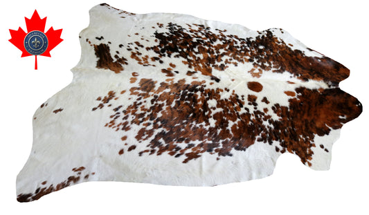 200500 - Cowhide Rug Tapis Peau de Vache  SUPER  BIG  SIZE XXXL - Collection Quebecuir Premium