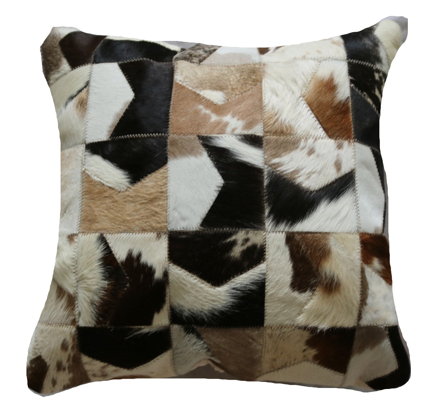 300503 Coussin Peau de Vache Cowhide Pillow BIG SIZE Collection Quebecuir Premium