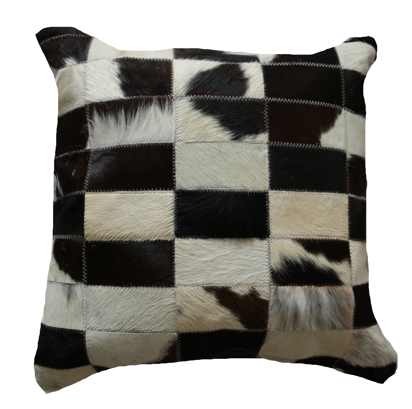 300504 Coussin Peau de Vache Cowhide Pillow BIG SIZE Collection Quebecuir Premium