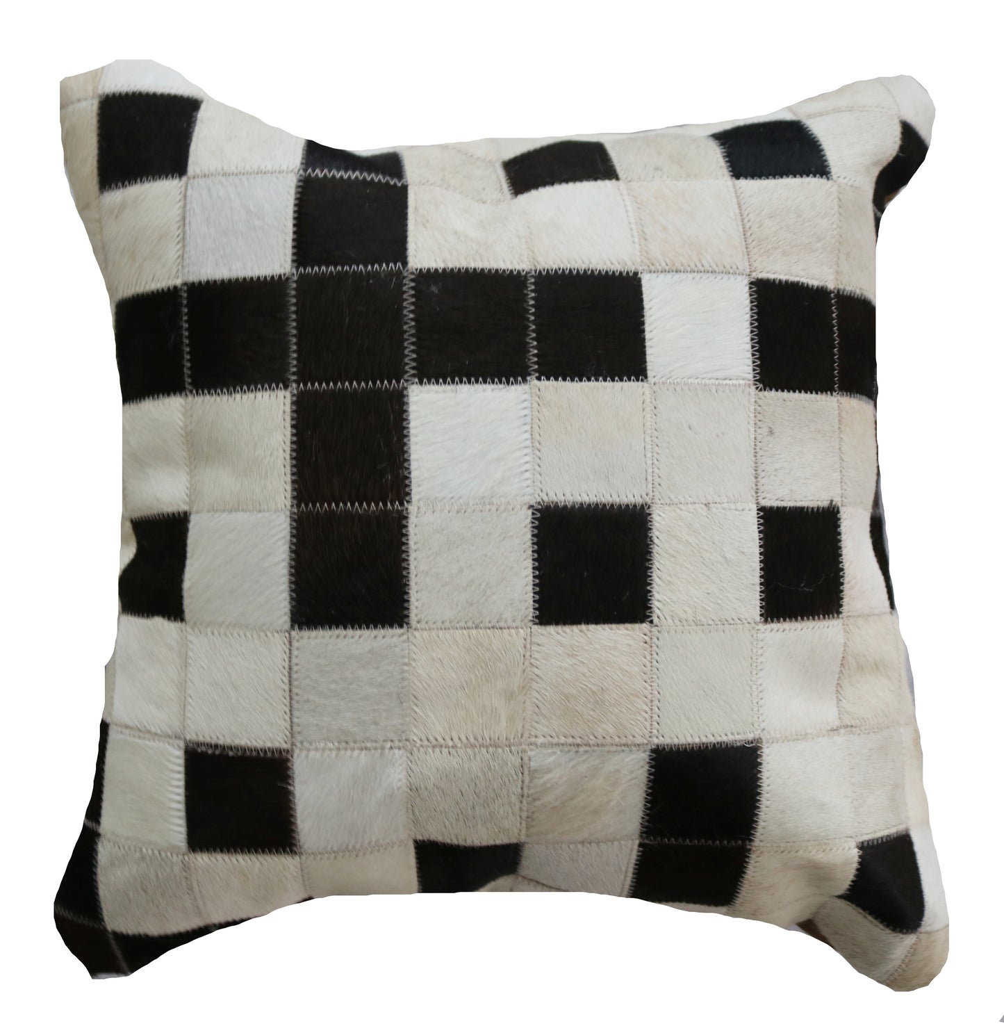 300512 Coussin Peau de Vache Cowhide Pillow BIG SIZE Collection Quebecuir Premium