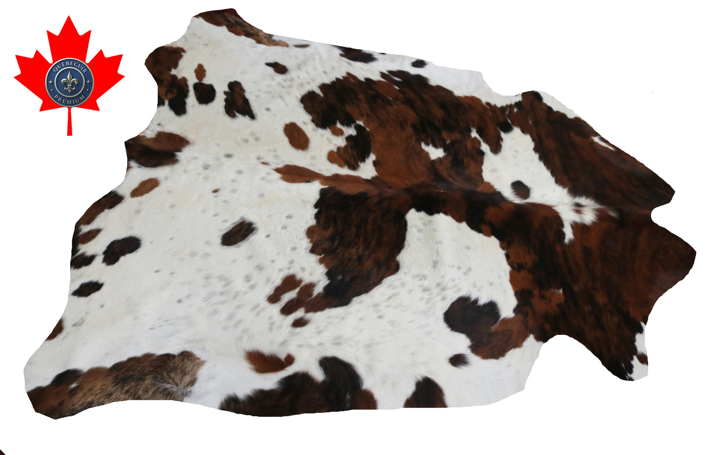 99187 - Cowhide Rug Tapis Peau de Vache -BIG SIZE XL Collection Quebecuir Premium