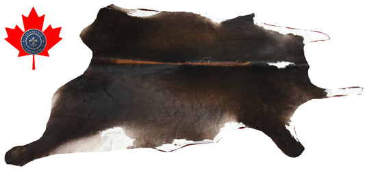 99190 - Cowhide Rug Tapis Peau de Vache -BIG SIZE XL Collection Quebecuir Premium