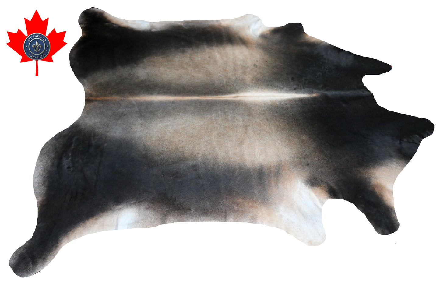 300566 - Cowhide Rug Tapis Peau de Vache -BIG SIZE XL Collection Quebecuir Premium