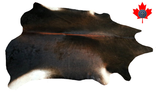 300575- Cowhide Rug Tapis Peau de Vache -BIG SIZE XL Collection Quebecuir Premium