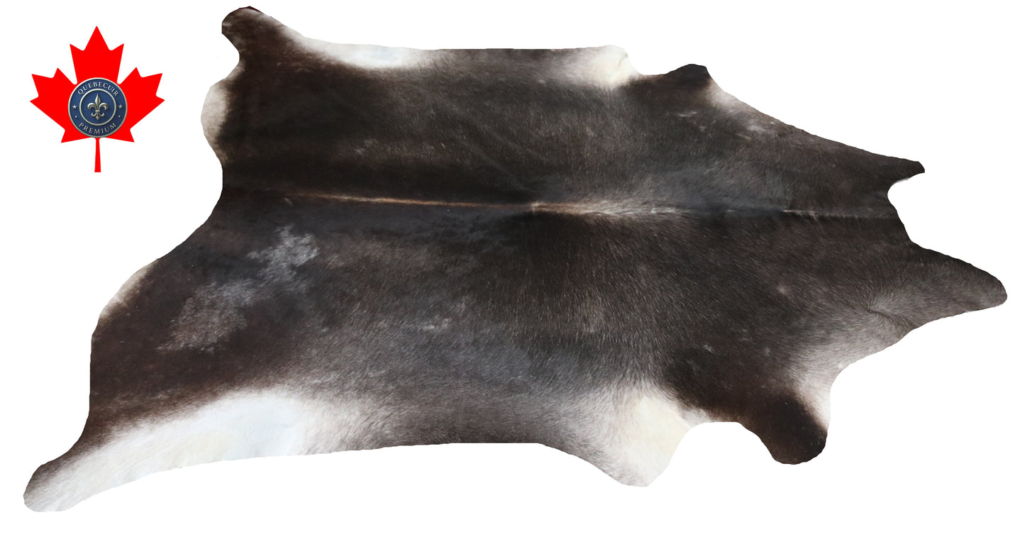 300577- Cowhide Rug Tapis Peau de Vache -BIG SIZE XL Collection Quebecuir Premium