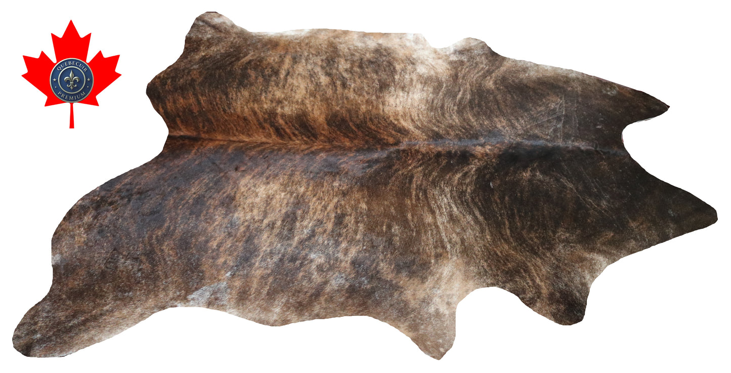 300588- Cowhide Rug Tapis Peau de Vache -BIG SIZE XL Collection Quebecuir Premium