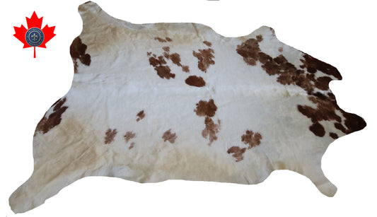300600- Cowhide Rug Tapis Peau de Vache -BIG SIZE XL Collection Quebecuir Premium