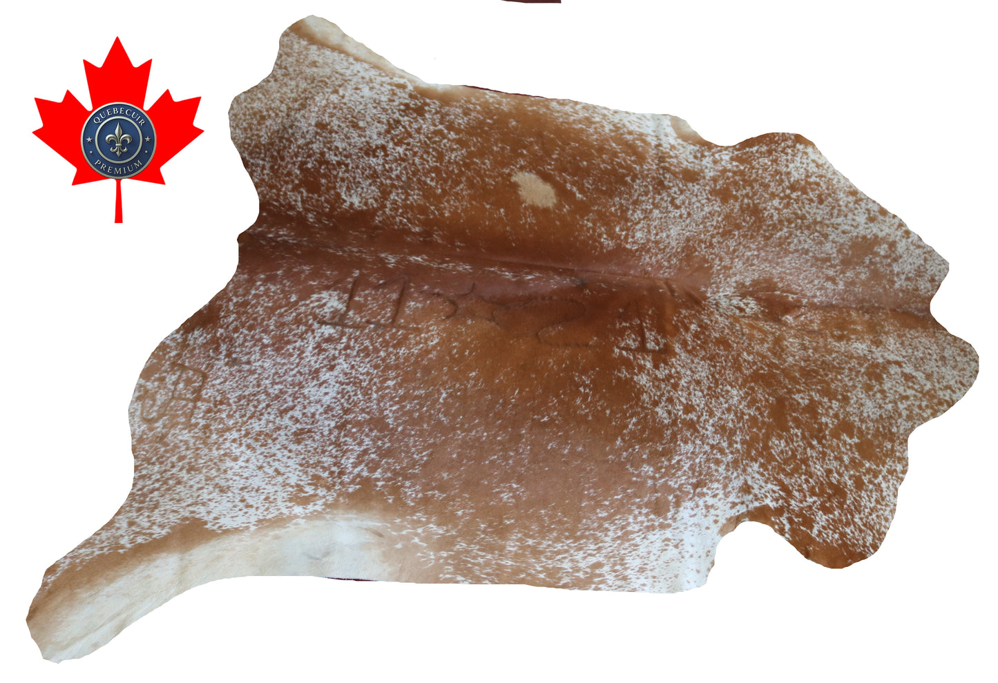 99209- Cowhide Rug Tapis Peau de Vache - Collection Quebecuir Premium