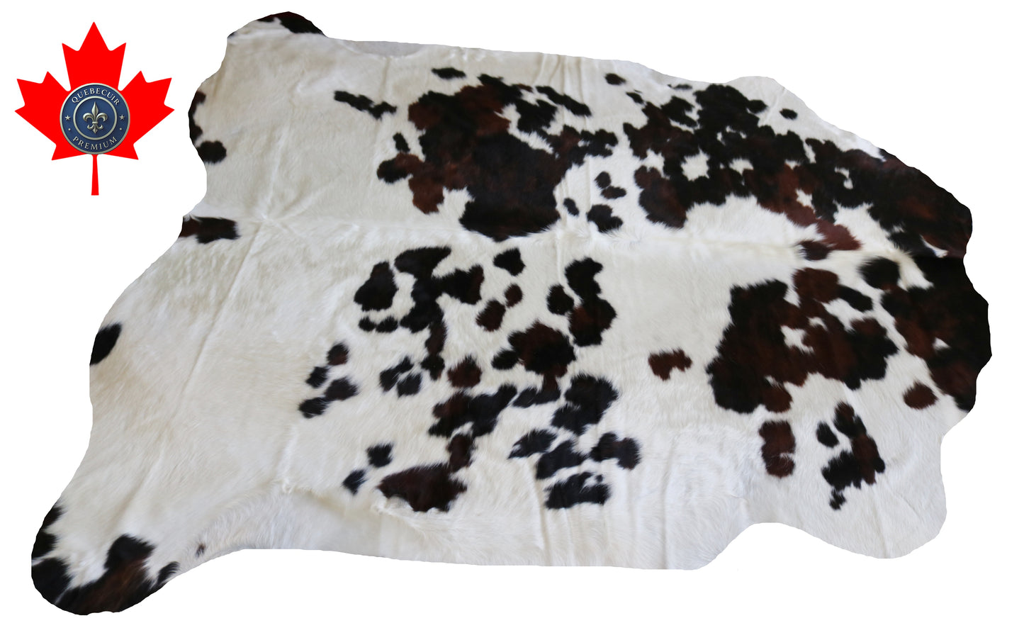 99210 - Cowhide Rug Tapis Peau de Vache  SUPER  BIG  SIZE XXXL - Collection Quebecuir Premium