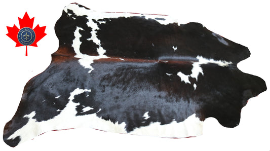 99223- Cowhide Rug Tapis Peau de Vache - Collection Quebecuir Premium