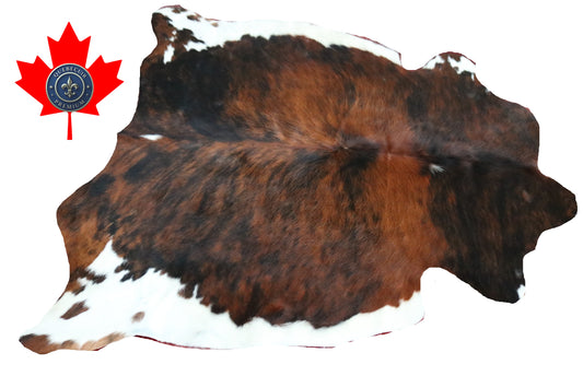 99227- Cowhide Rug Tapis Peau de Vache - Collection Quebecuir Premium