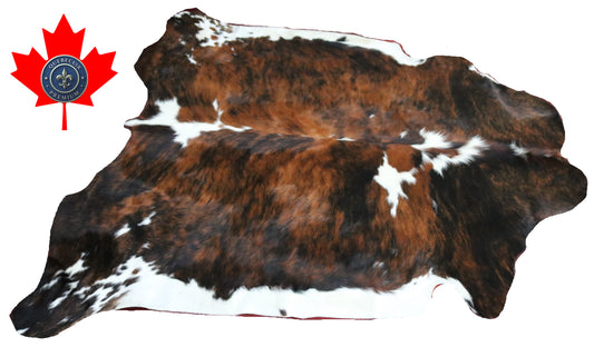 99228- Cowhide Rug Tapis Peau de Vache - Collection Quebecuir Premium