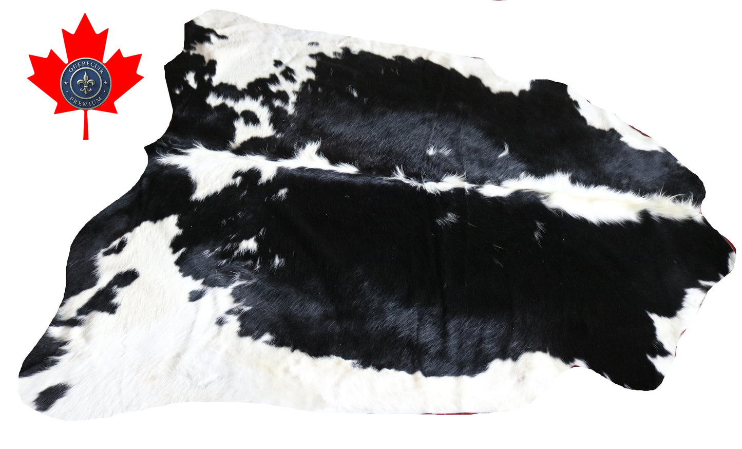 99231- Cowhide Rug Tapis Peau de Vache - Collection Quebecuir Premium