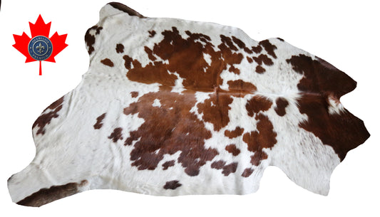 99234- Cowhide Rug Tapis Peau de Vache - Collection Quebecuir Premium