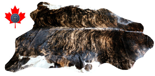 99239- Cowhide Rug Tapis Peau de Vache SUPER BIG SIZE XXXL - Collection Quebecuir Premium