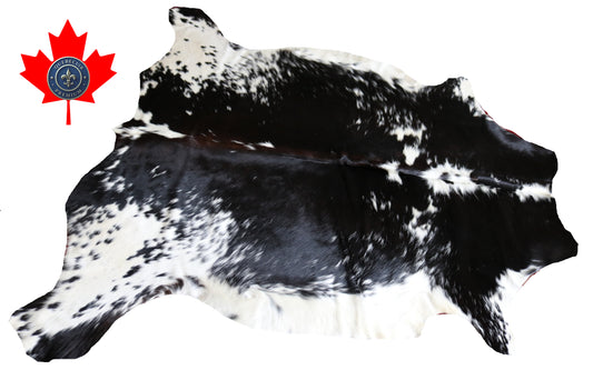 99241- Cowhide Rug Tapis Peau de Vache  - Collection Quebecuir Premium
