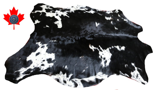 99242- Cowhide Rug Tapis Peau de Vache  - Collection Quebecuir Premium