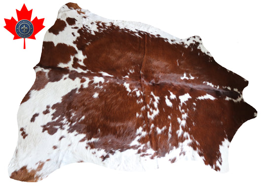 99245- Cowhide Rug Tapis Peau de Vache  - Collection Quebecuir Premium