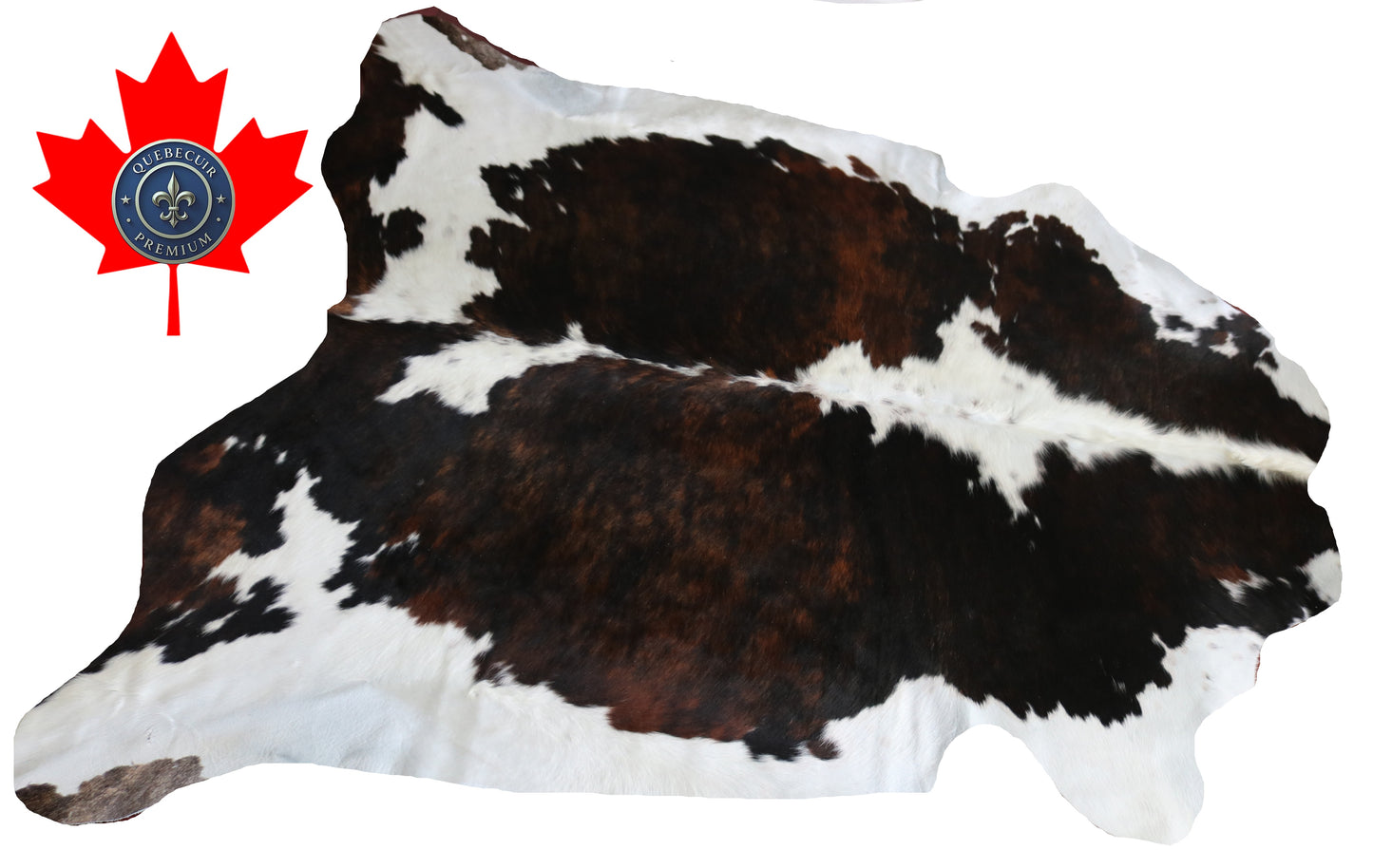 99261- Cowhide Rug Tapis Peau de Vache - Collection Quebecuir Premium