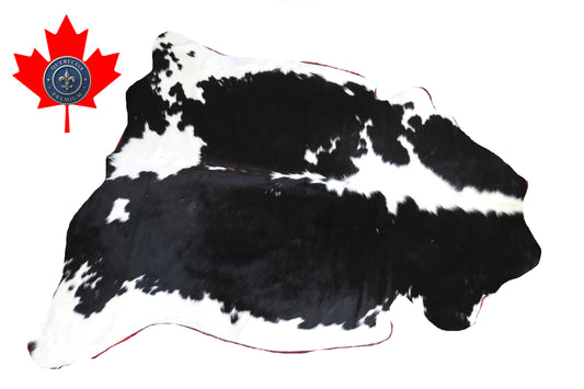 99268- Cowhide Rug Tapis Peau de Vache - Collection Quebecuir Premium
