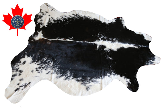 99272- Cowhide Rug Tapis Peau de Vache - Collection Quebecuir Premium