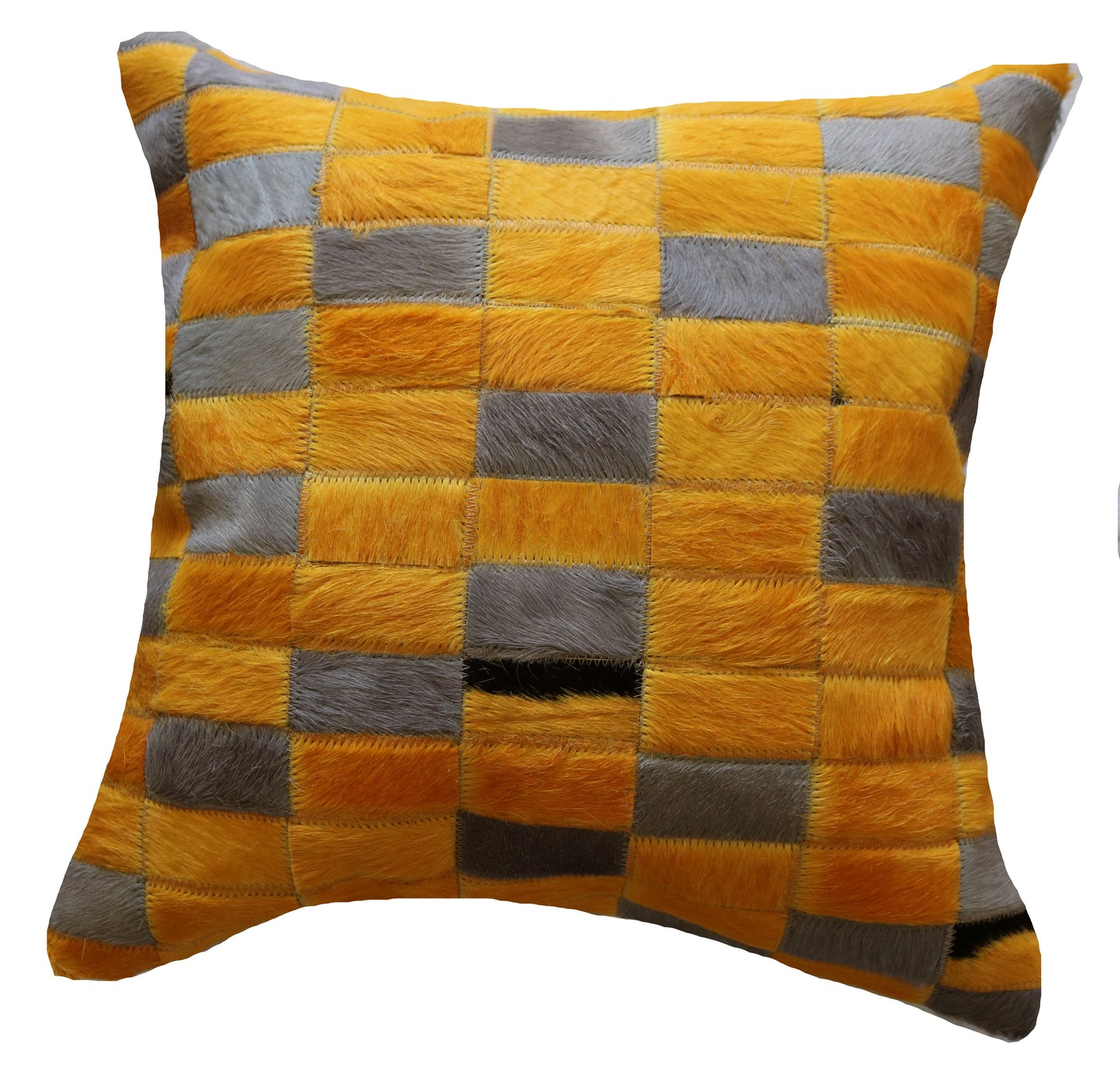 300669  Coussin Peau de Vache Cowhide Pillow BIG SIZE Collection Quebecuir Premium