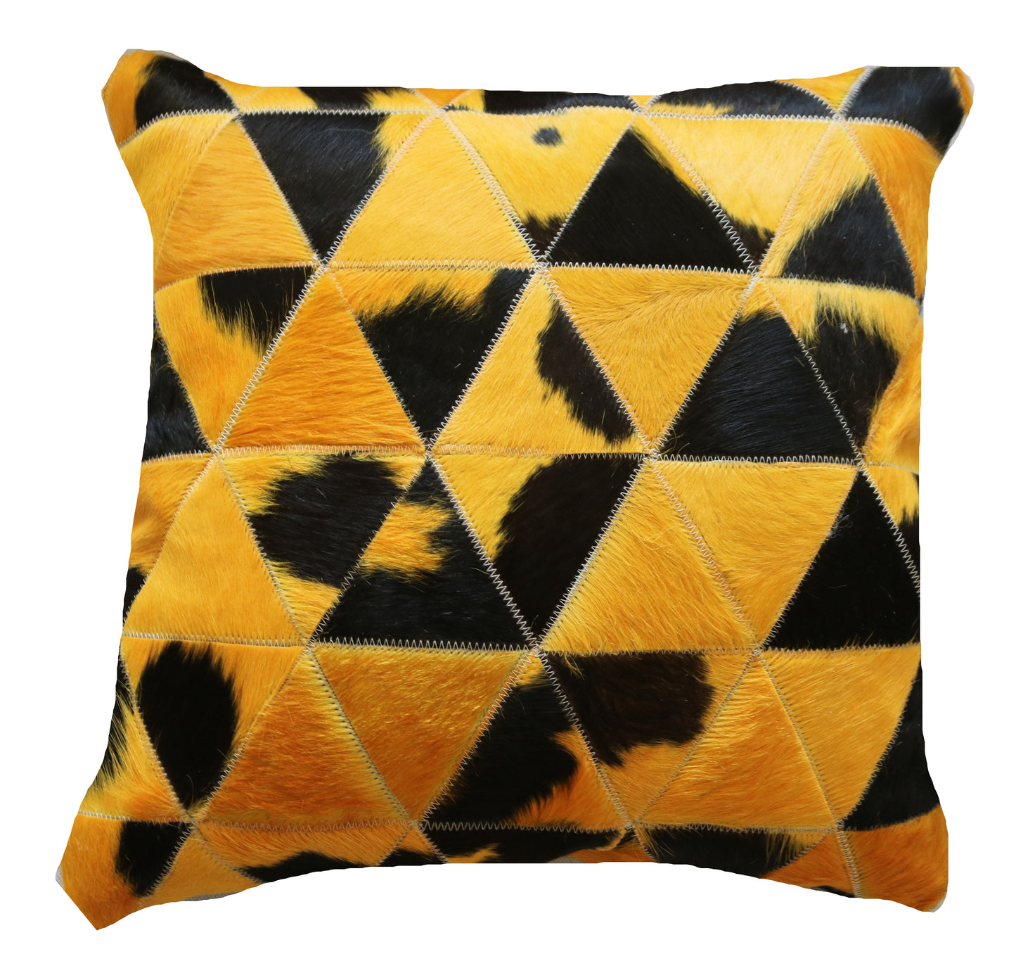 300670  Coussin Peau de Vache Cowhide Pillow BIG SIZE Collection Quebecuir Premium