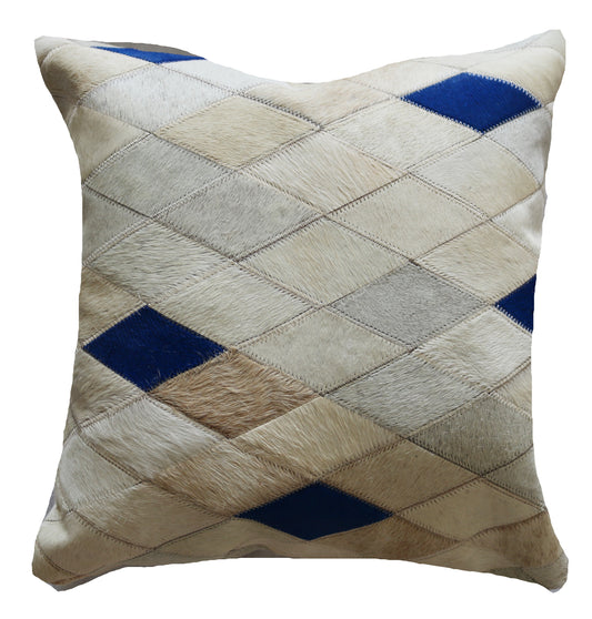 300691  Coussin Peau de Vache Cowhide Pillow BIG SIZE Collection Quebecuir Premium
