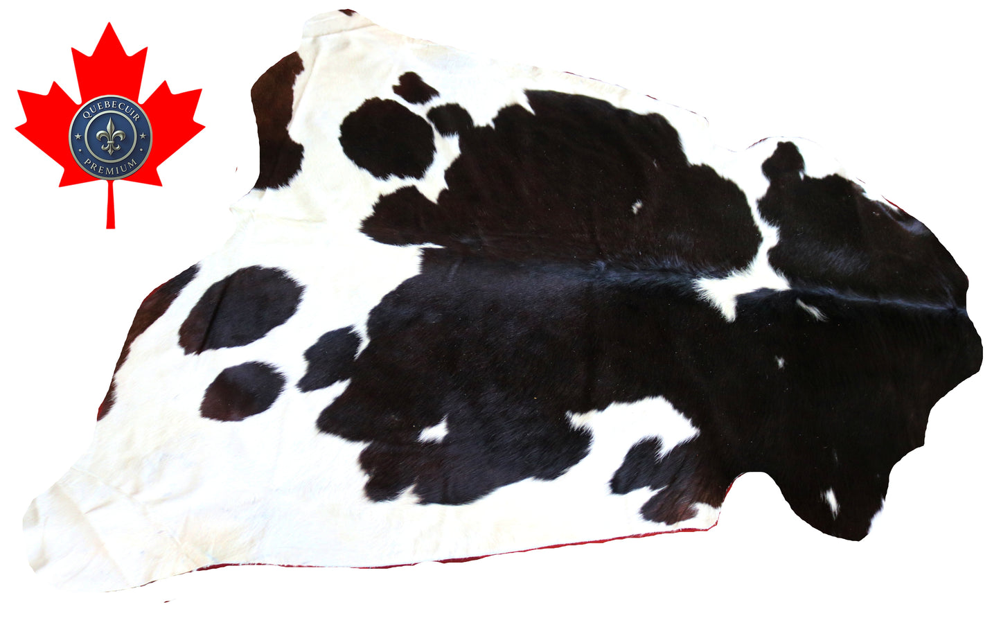 99281- Cowhide Rug Tapis Peau de Vache - Collection Quebecuir Premium