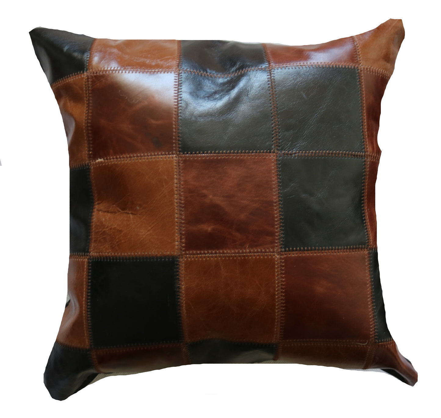 300704  Coussin Peau de Vache Cowhide Pillow  Collection Quebecuir Premium