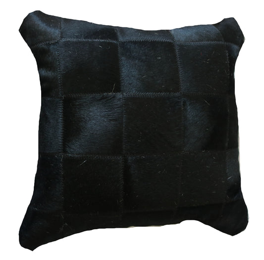 300705  Coussin Peau de Vache Cowhide Pillow  Collection Quebecuir Premium