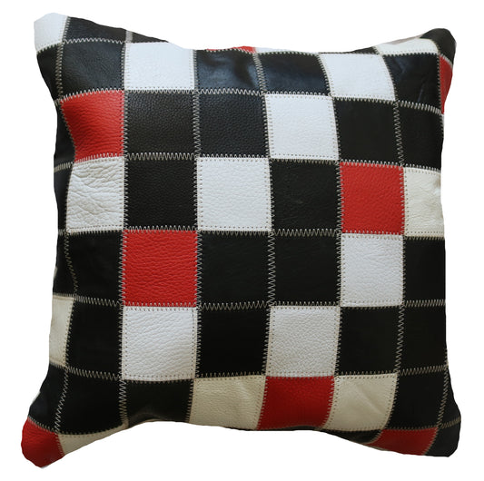300717  Coussin Peau de Vache Cowhide Pillow  Collection Quebecuir Premium