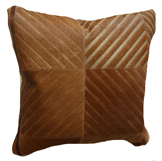 300718  Coussin Peau de Vache Cowhide Pillow  Collection Quebecuir Premium