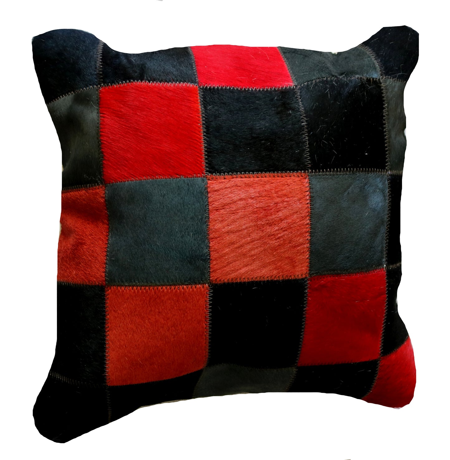 300721  Coussin Peau de Vache Cowhide Pillow  Collection Quebecuir Premium
