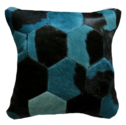 300722  Coussin Peau de Vache Cowhide Pillow  Collection Quebecuir Premium