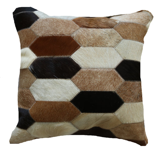 300731  Coussin Peau de Vache Cowhide Pillow  Collection Quebecuir Premium