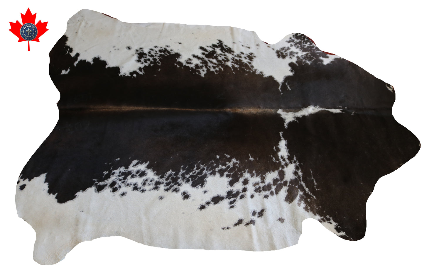 99292- Cowhide Rug Tapis Peau de Vache - Collection Quebecuir Premium