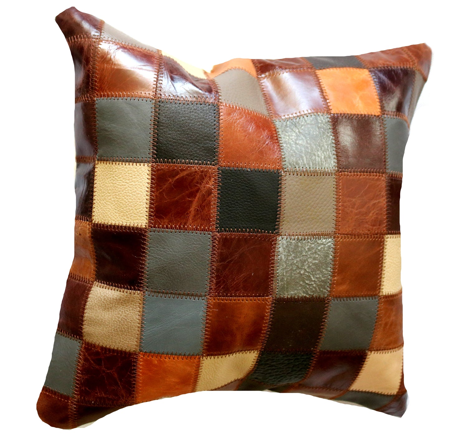 300748  Coussin Peau de Vache Cowhide Pillow  Collection Quebecuir Premium