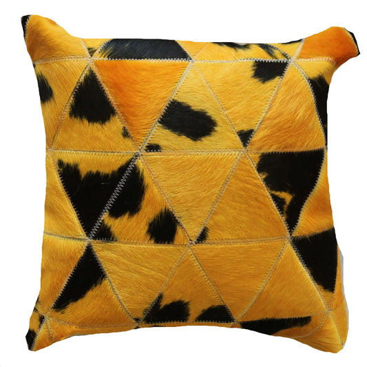 300758 Coussin Peau de Vache Cowhide Pillow  Collection Quebecuir Premium