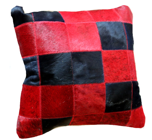 300759 Coussin Peau de Vache Cowhide Pillow  Collection Quebecuir Premium