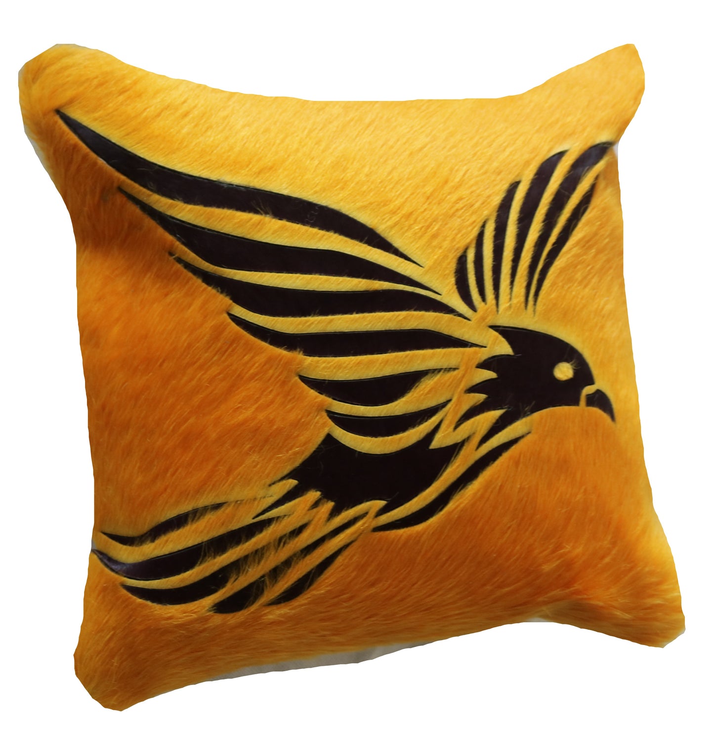 300761  Coussin Peau de Vache Cowhide Pillow  Collection Quebecuir Premium