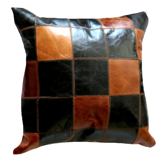300762  Coussin Peau de Vache Cowhide Pillow  Collection Quebecuir Premium