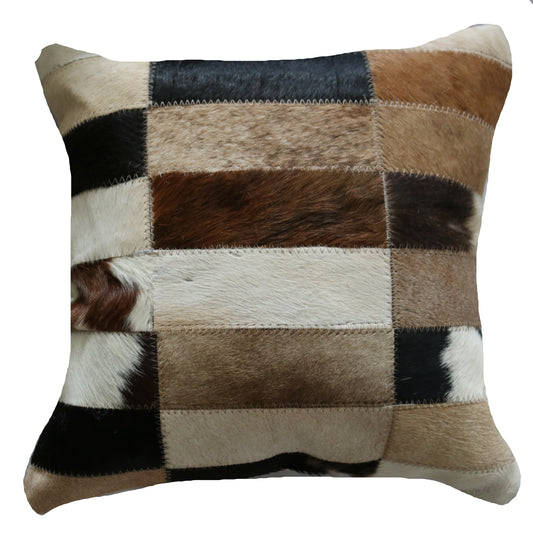 300771  Coussin Peau de Vache Cowhide Pillow  Collection Quebecuir Premium