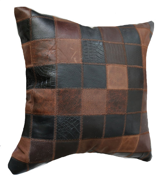 300773  Coussin Peau de Vache Cowhide Pillow  Collection Quebecuir Premium