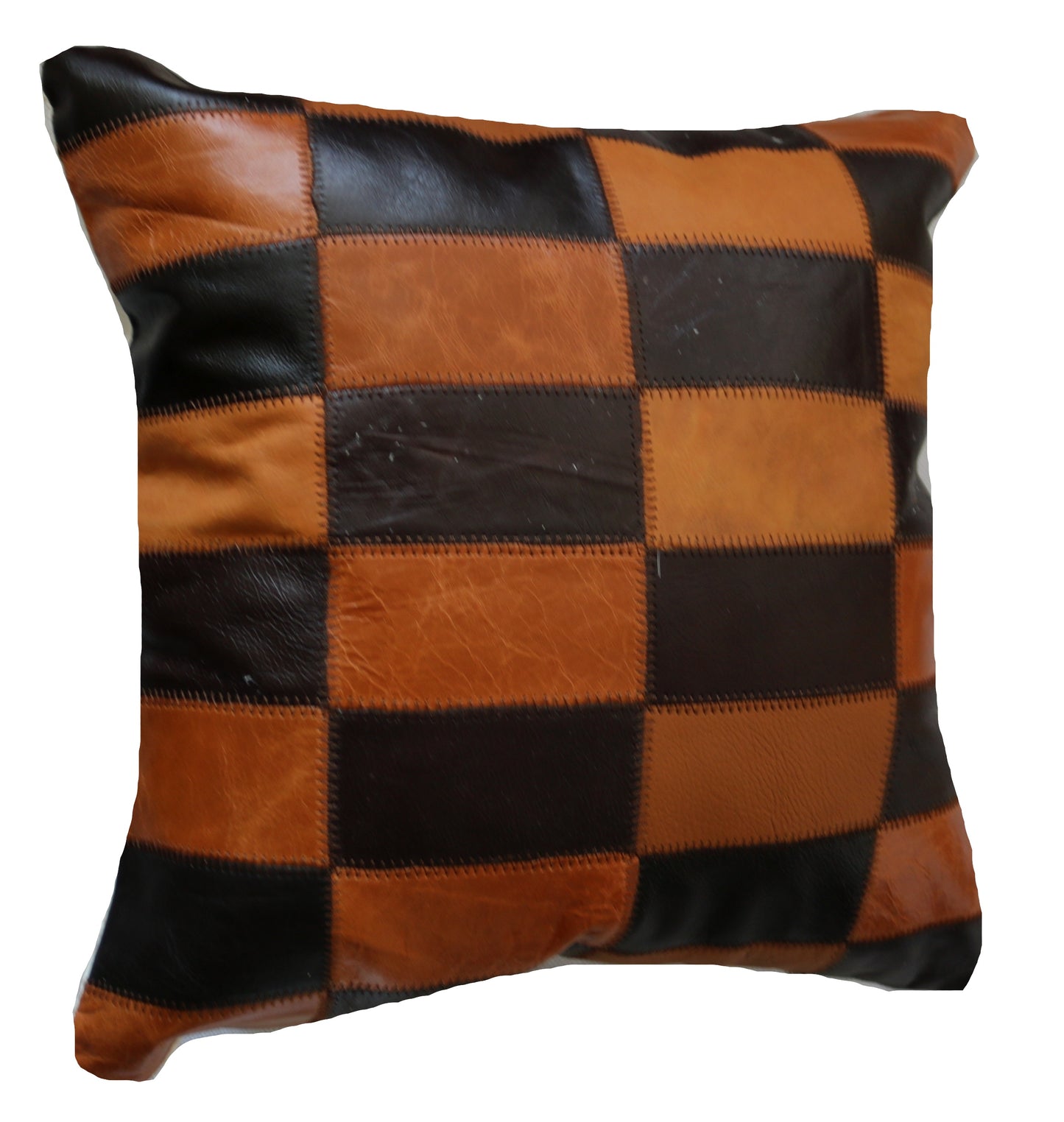 300781  Coussin Peau de Vache Cowhide Pillow  Collection Quebecuir Premium