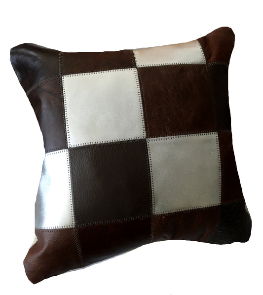 300783  Coussin Peau de Vache Cowhide Pillow  Collection Quebecuir Premium