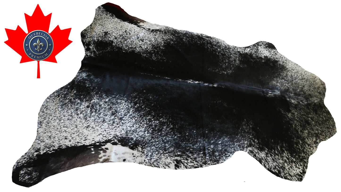 99327  Cowhide rug patchwork  Collection Quebecuir Premium SUPER  BIG SIZE XXXL