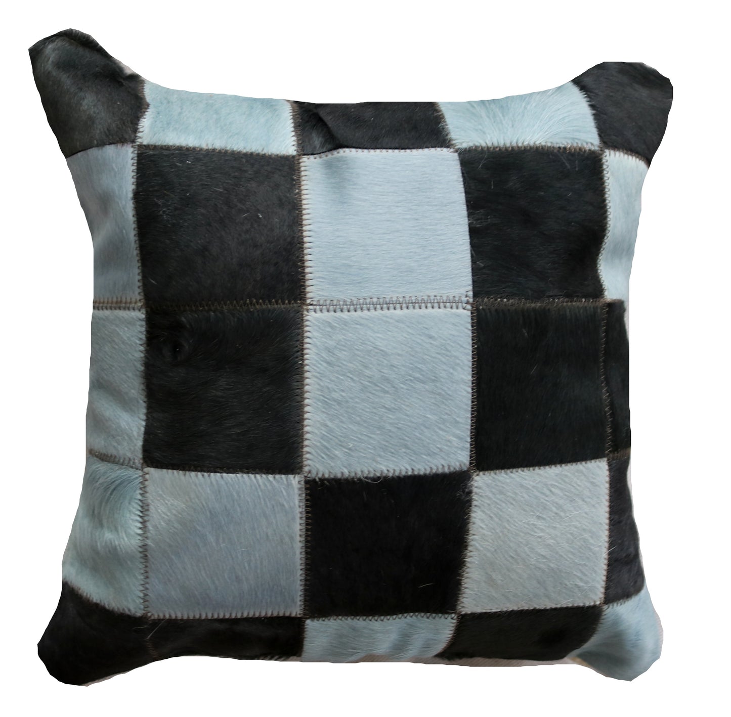 300798 Coussin Peau de Vache Cowhide Pillow  Collection Quebecuir Premium